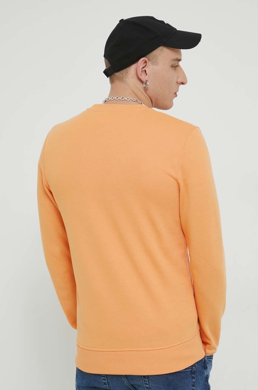 

Кофта Jack & Jones JJEBASIC чоловіча колір помаранчевий однотонна 12181903