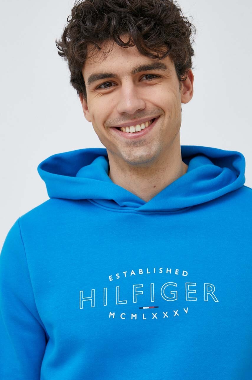 

Кофта Tommy Hilfiger мужская с капюшоном с принтом
