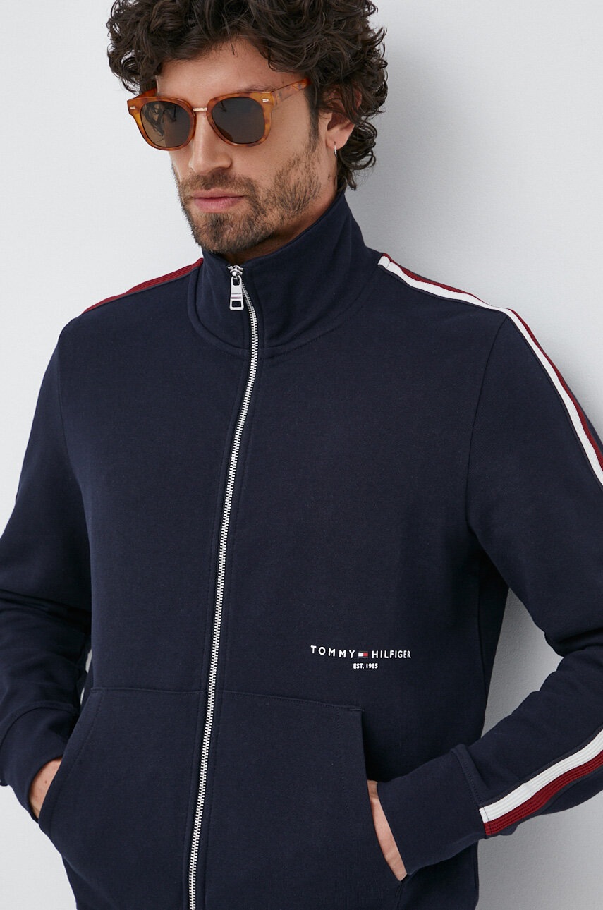 

Суичър Tommy Hilfiger в тъмносиньо с принт, Тъмносин