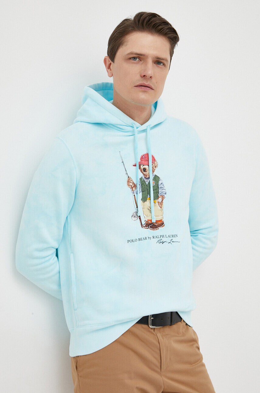 

Кофта Polo Ralph Lauren мужская с капюшоном с принтом
