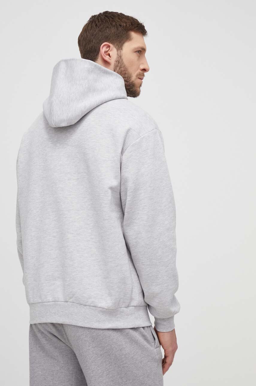 Μπλούζα Marmot χρώμα: γκρι, με κουκούλα φωτογραφία