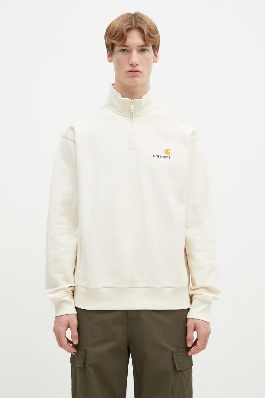 Carhartt WIP bluza Half Zip American Script Sweat