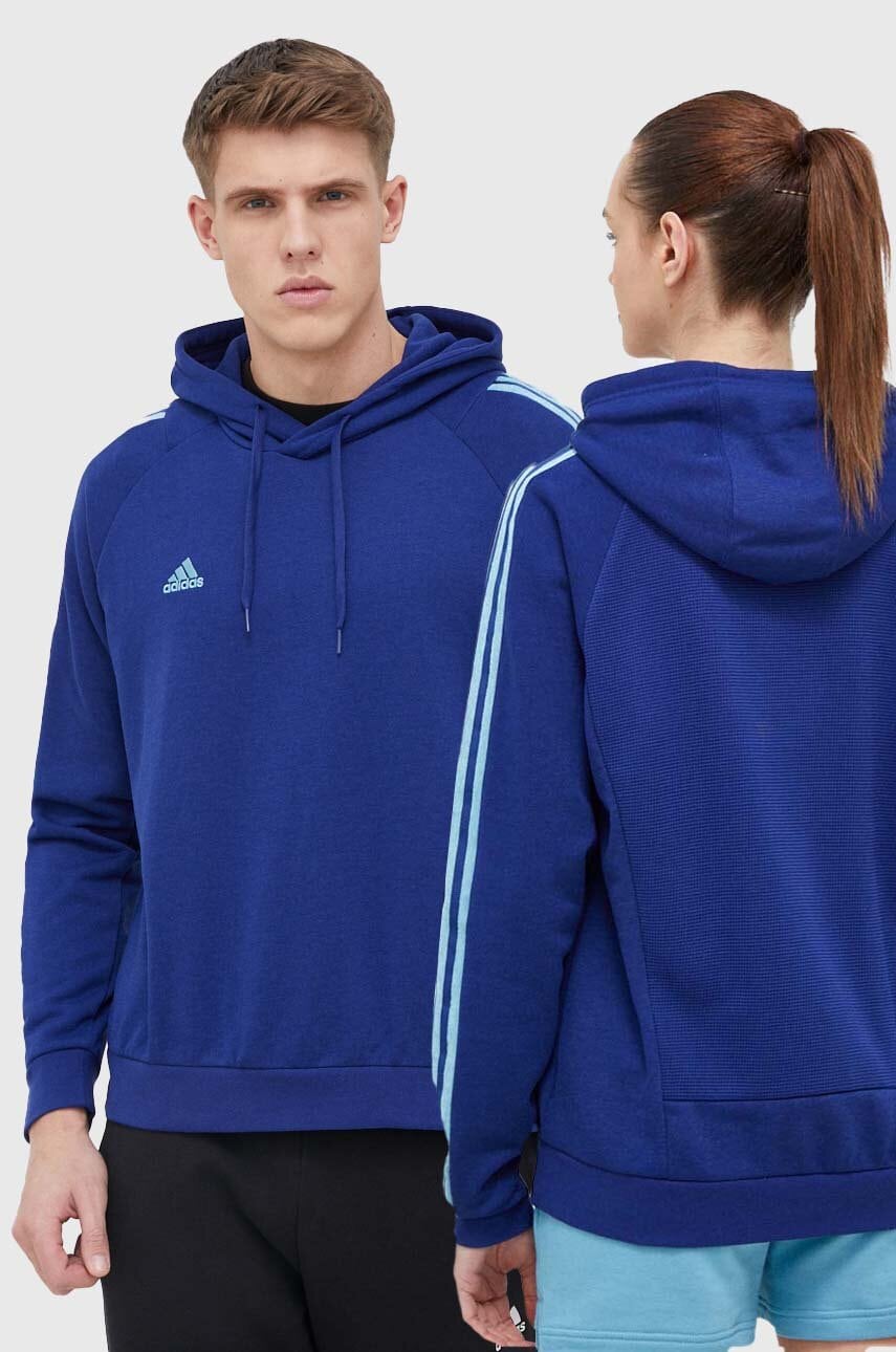 Adidas bluza cu glugă, cu imprimeu