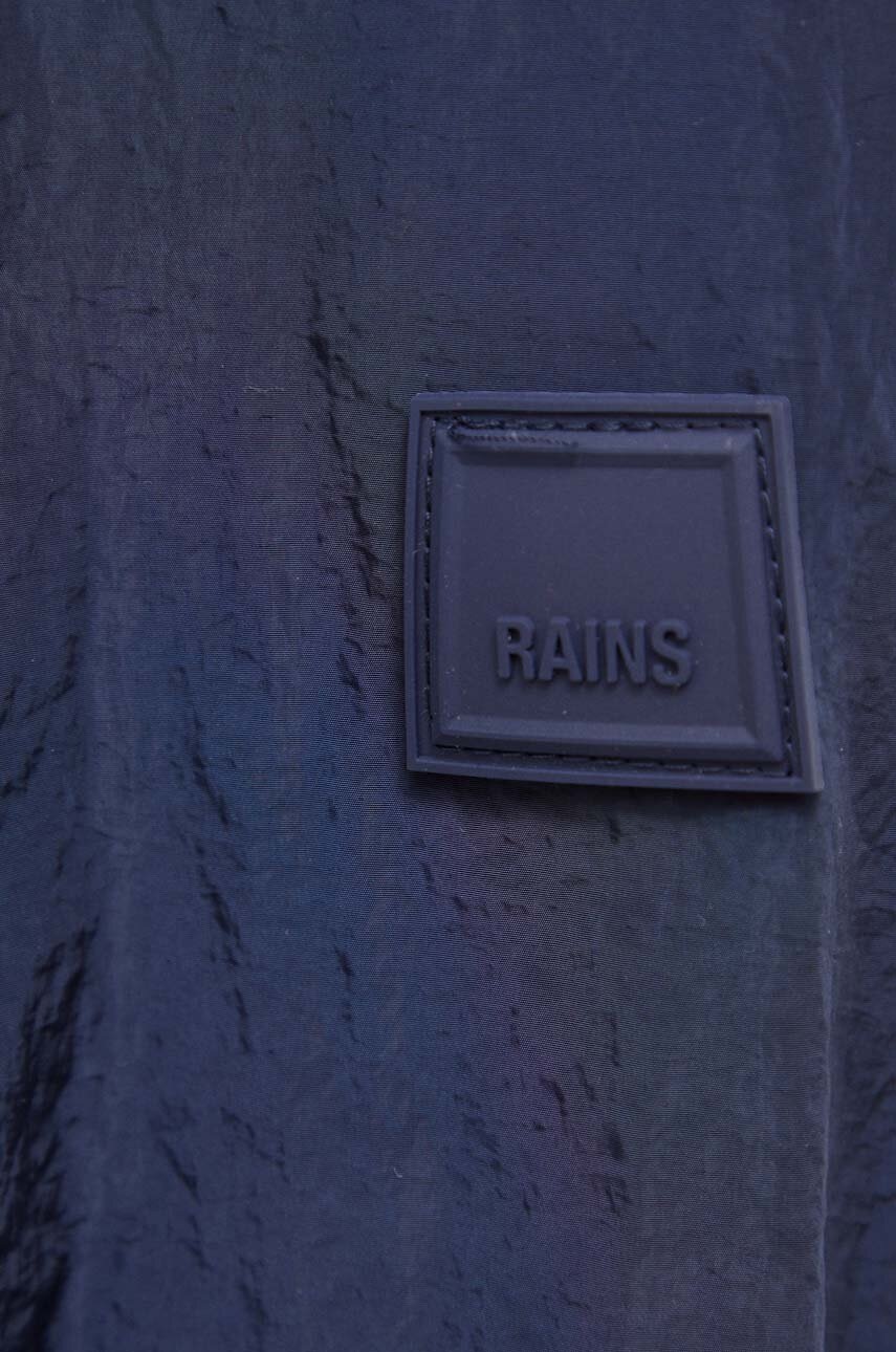 Μπουφάν Rains 18890 Pullover W χρώμα: ναυτικό μπλε φωτογραφία