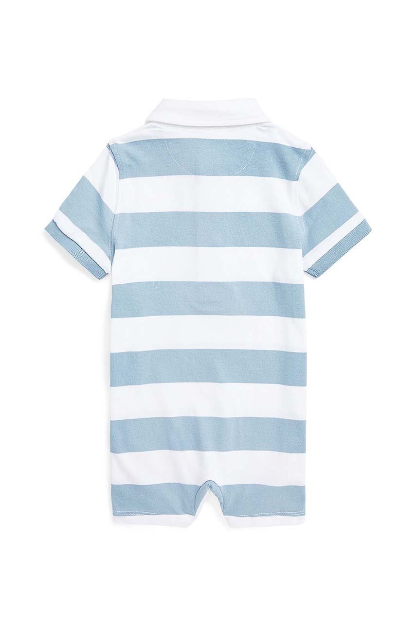 Хлопковый ромпер для младенцев Polo Ralph Lauren