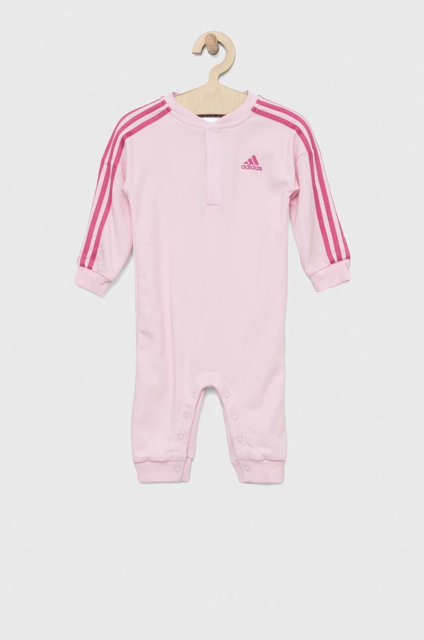 E-shop Kojenecké body adidas I 3S FT