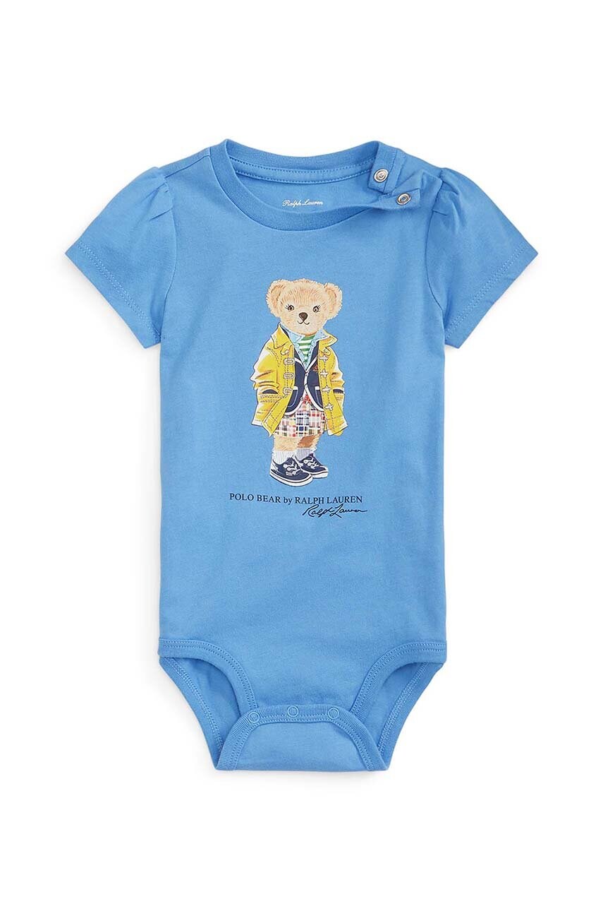 

Детское боди из хлопка Polo Ralph Lauren