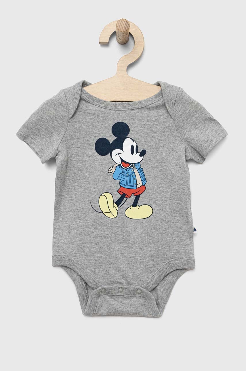 E-shop Bavlněné kojenecké body GAP x Disney