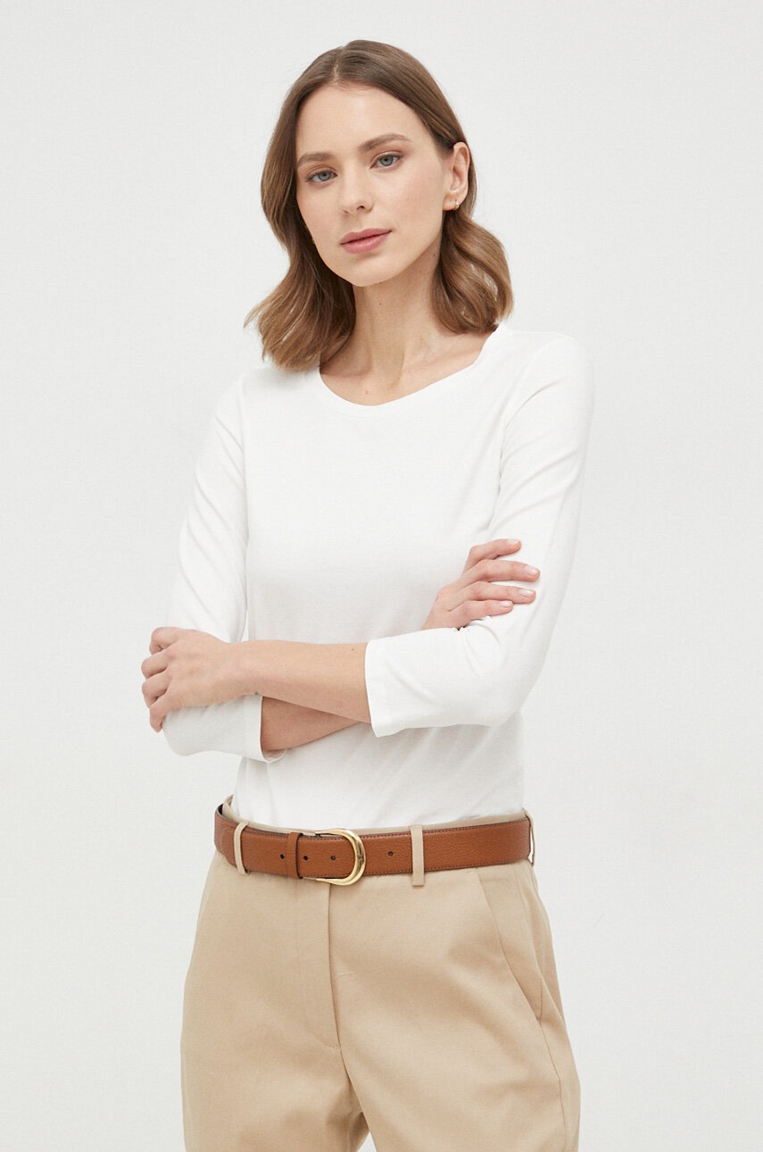 

Лонгслив Weekend Max Mara женский цвет белый