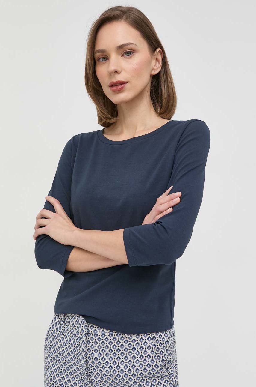

Лонгслив Weekend Max Mara женский цвет синий