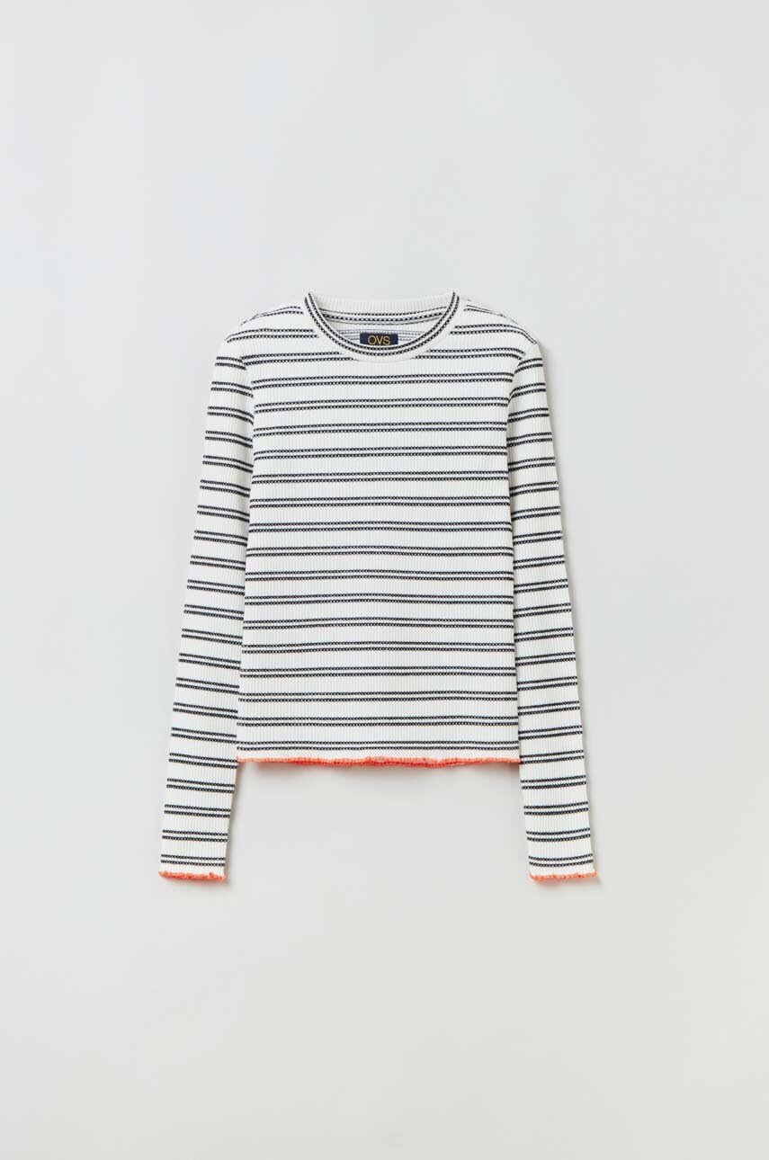 Детский лонгслив OVS цвет белый в Виннице Детский лонгслив OVS цвет белый в Виннице