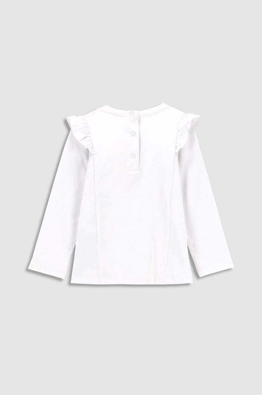 Лонгслив для младенцев Coccodrillo цвет белый