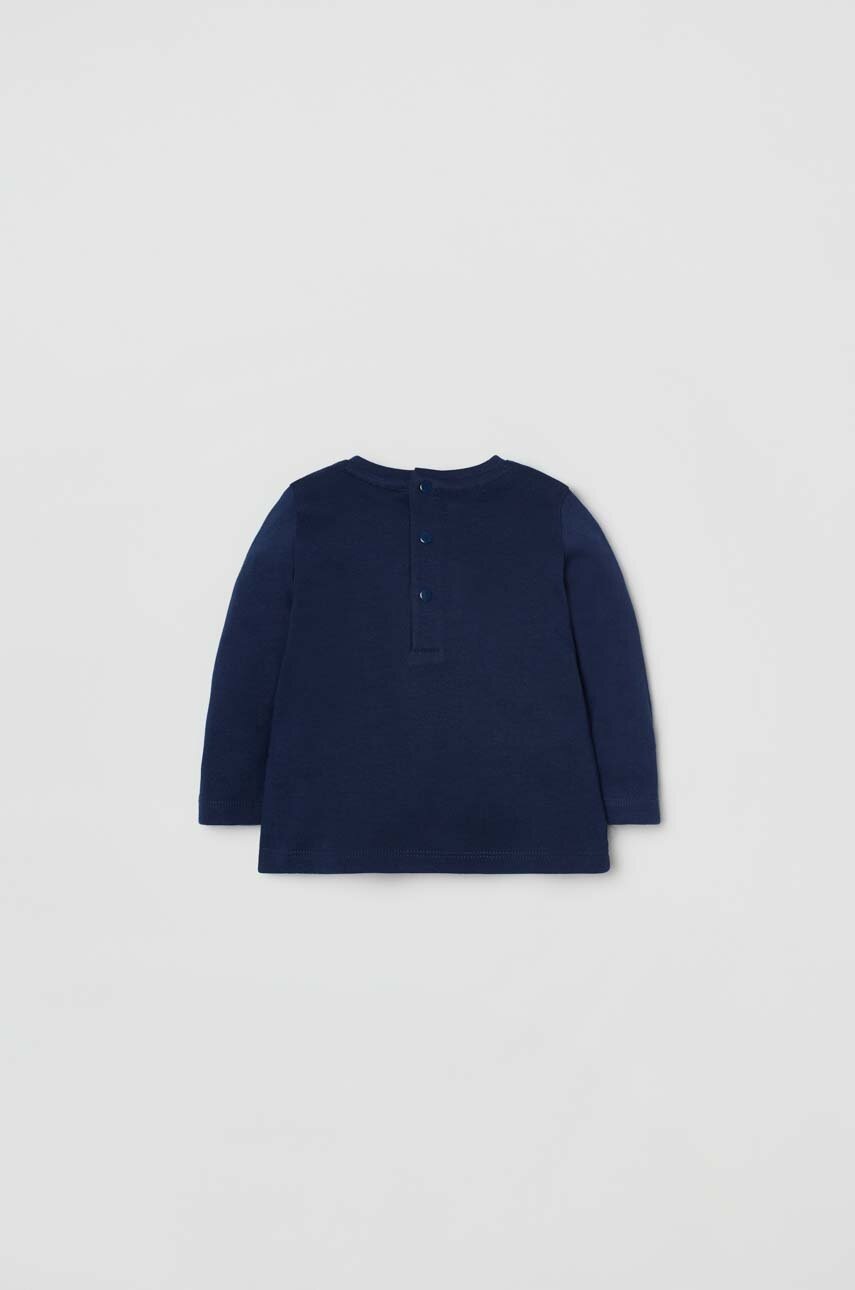 Хлопковый лонгслив для младенцев OVS с принтом Хлопковый лонгслив для младенцев OVS с принтом