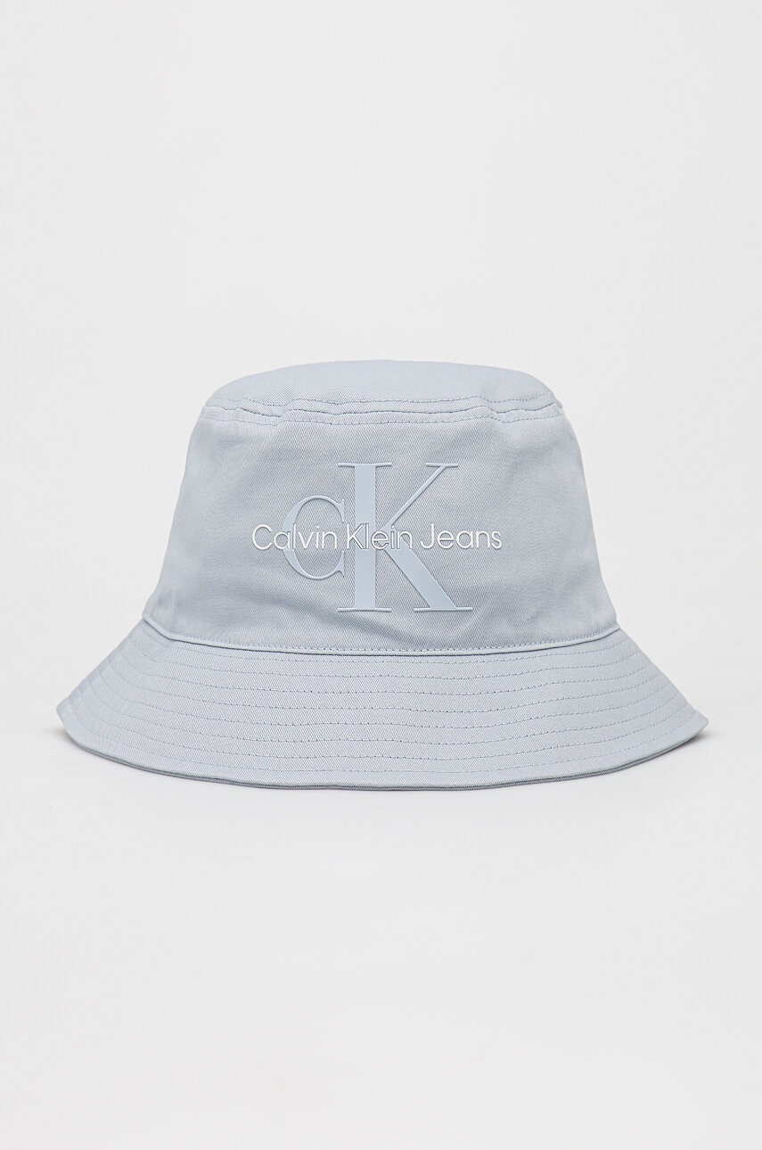 

Памучна капела Calvin Klein Jeans В синьо от памук, Син