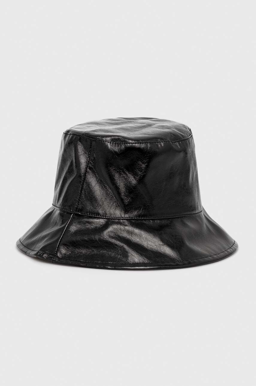Klobouk Sisley černá barva - černá -  Hlavní materiál: 100 % Polyester Podšívka: 100 % Bav