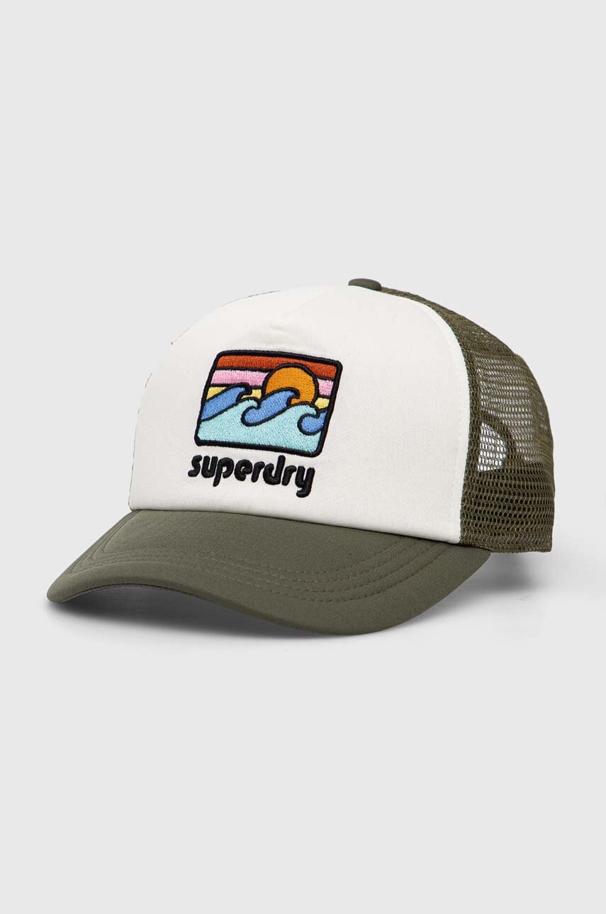 

Кепка Superdry з аплікацією