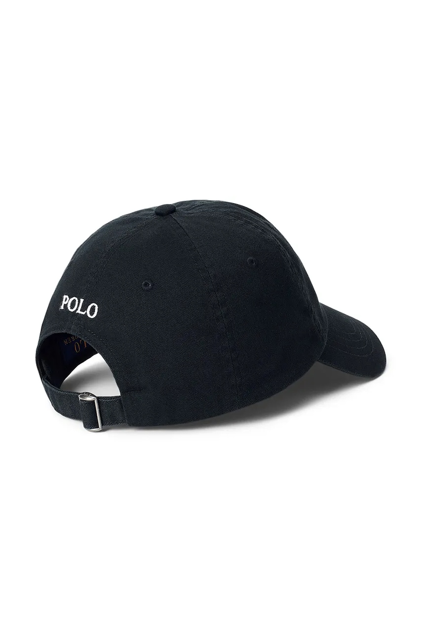 Хлопковая кепка Polo Ralph Lauren цвет жёлтый однотонная 211912843 Хлопковая кепка Polo Ralph Lauren цвет жёлтый однотонная 211912843