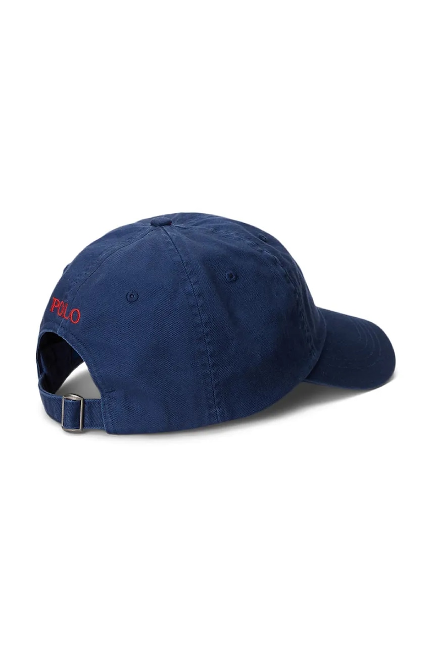 Хлопковая кепка Polo Ralph Lauren цвет жёлтый однотонная 211912843 Хлопковая кепка Polo Ralph Lauren цвет жёлтый однотонная 211912843