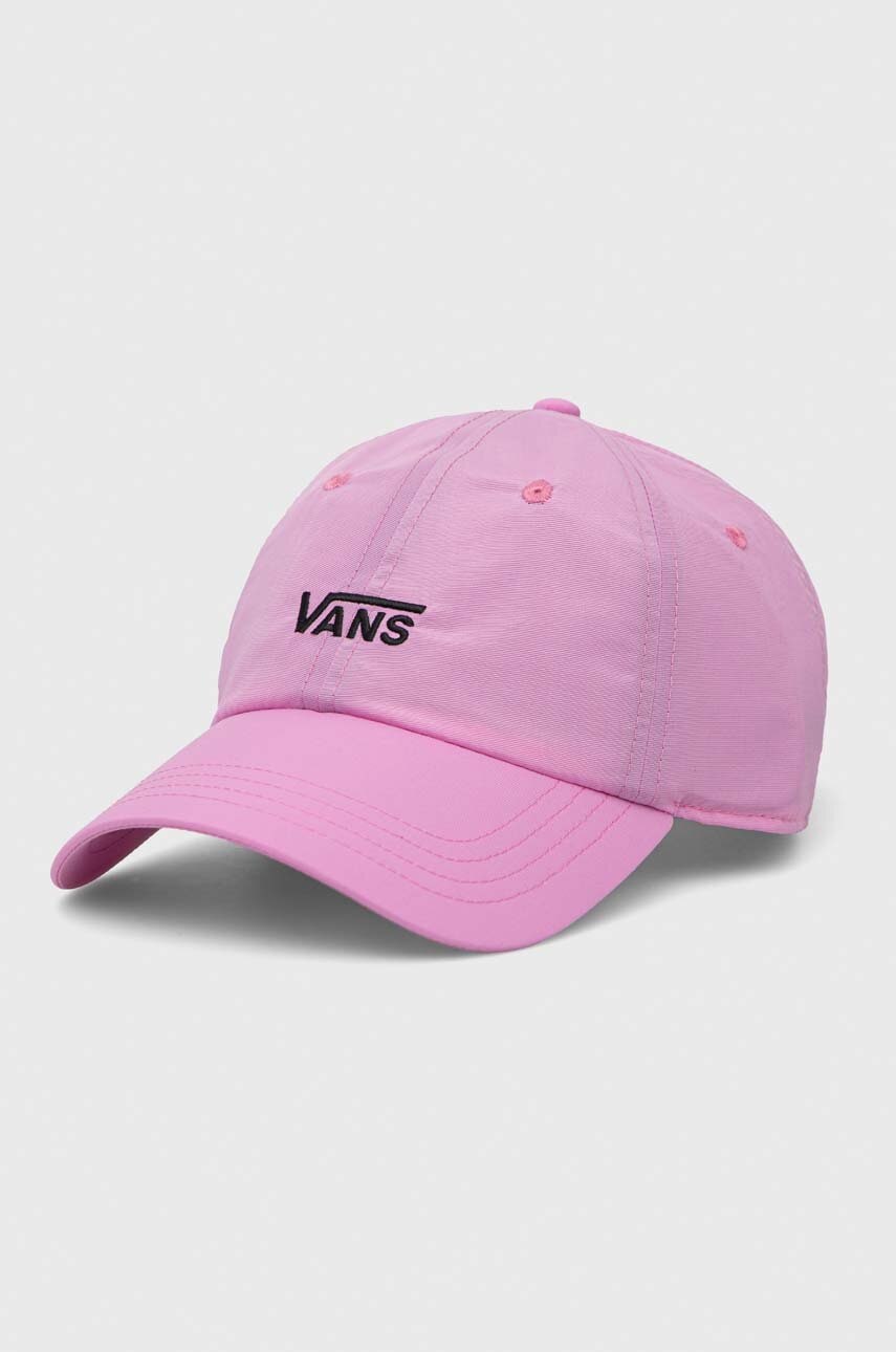 Vans sapca culoarea roz, cu imprimeu