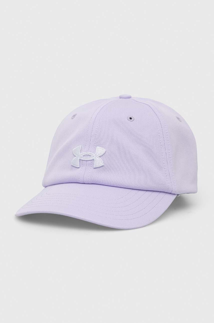 Under Armour Sapca Culoarea Violet, Cu Imprimeu