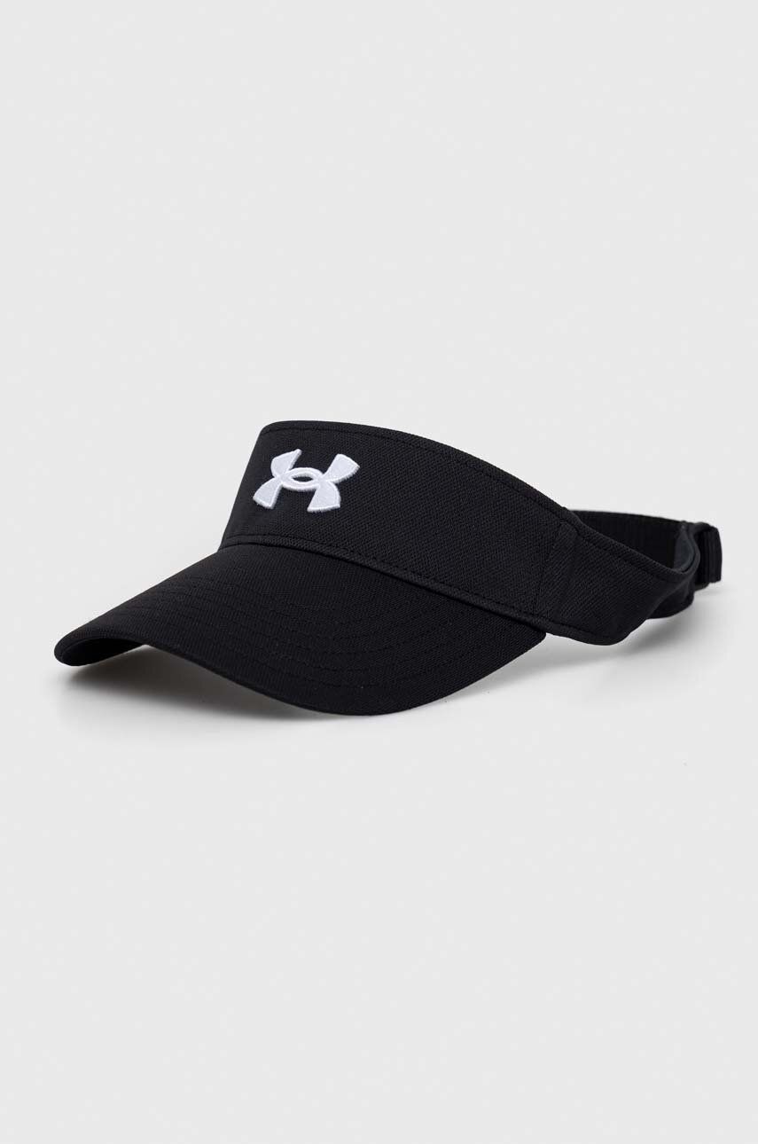 Under Armour sapca cozoroc Blitzing culoarea negru, cu imprimeu