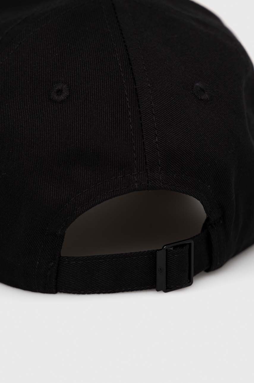 4F șapcă De Baseball Din Bumbac Culoarea Negru, Neted