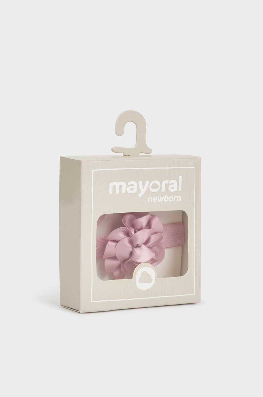 

Детска диадема Mayoral Newborn в розово, Розов