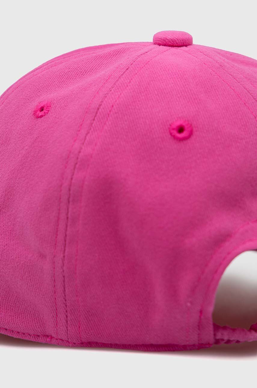 GAP șapcă Din Bumbac Pentru Copii Culoarea Roz, Neted