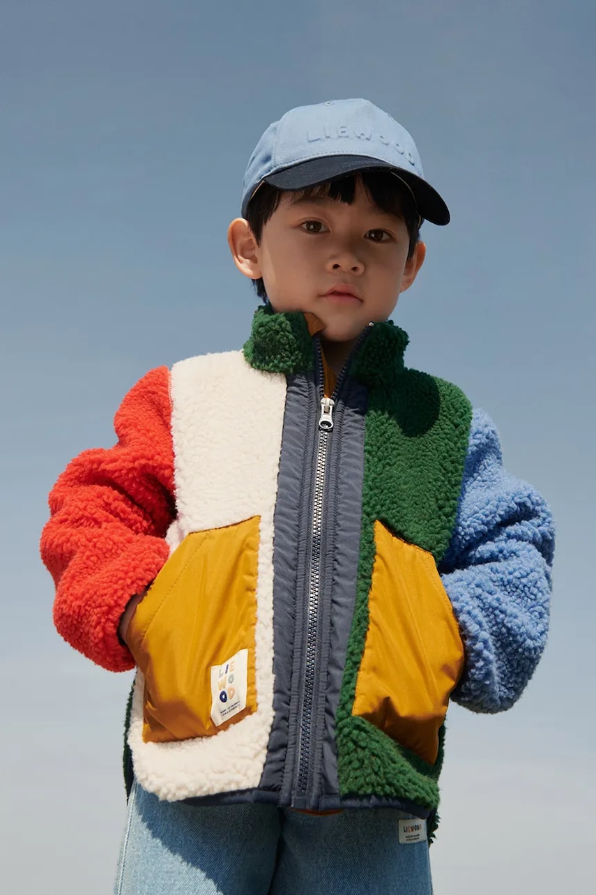 Liewood șapcă din bumbac pentru copii Danny culoarea albastru marin, modelator Liewood șapcă din bumbac pentru copii Danny culoarea albastru marin, modelator