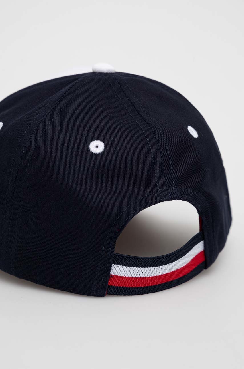 

Детская хлопковая кепка Tommy Hilfiger узор