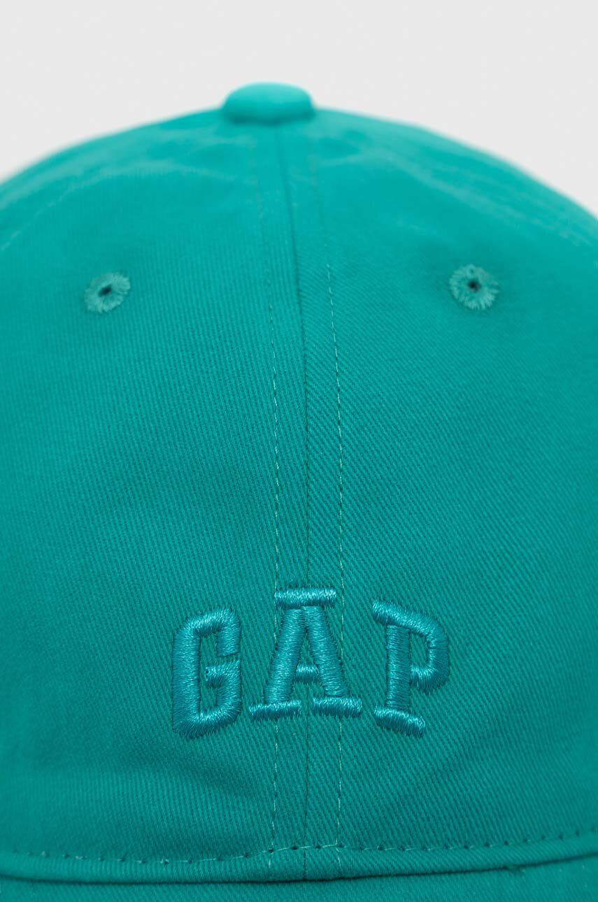 GAP șapcă Din Bumbac Pentru Copii Culoarea Verde, Cu Imprimeu