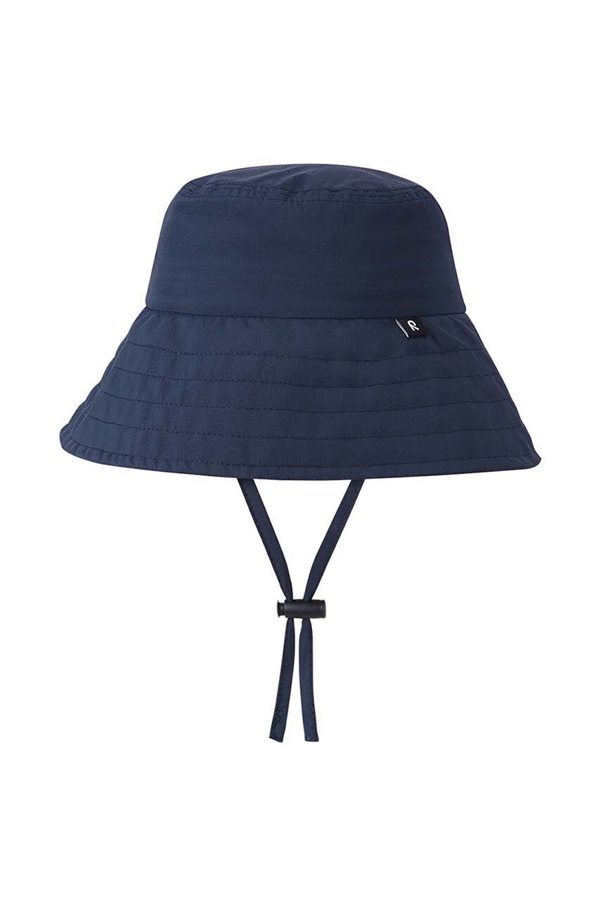 Dětský klobouk Reima tmavomodrá barva - námořnická modř -  100 % Polyamid