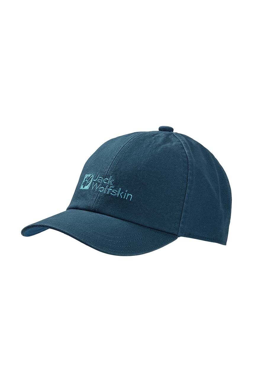

Дитяча кепка Jack Wolfskin BASEBALL CAP K з принтом