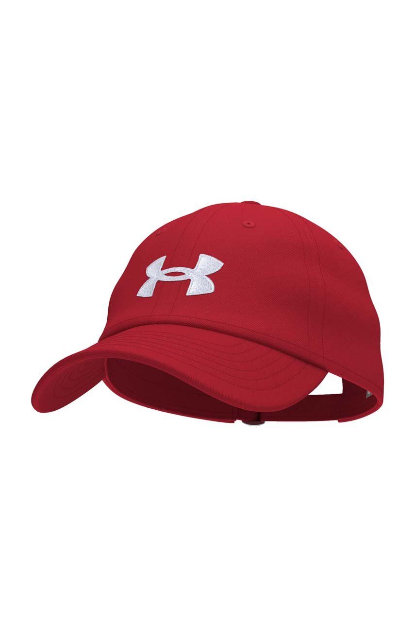 Under Armour șapcă de baseball pentru copii culoarea rosu, cu imprimeu