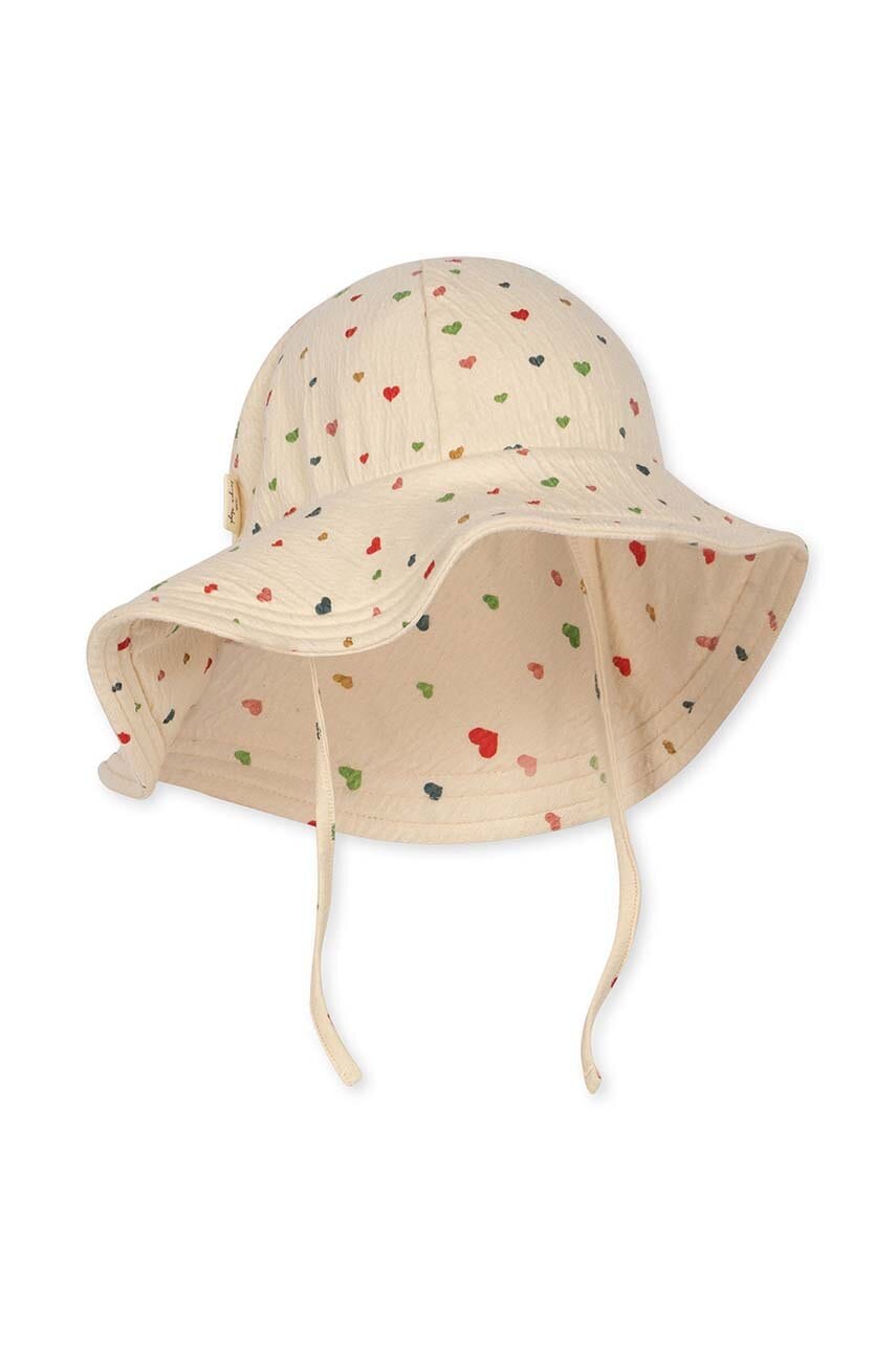 Детская шляпа Konges Sløjd цвет бежевый Детская шляпа Konges Sløjd цвет бежевый