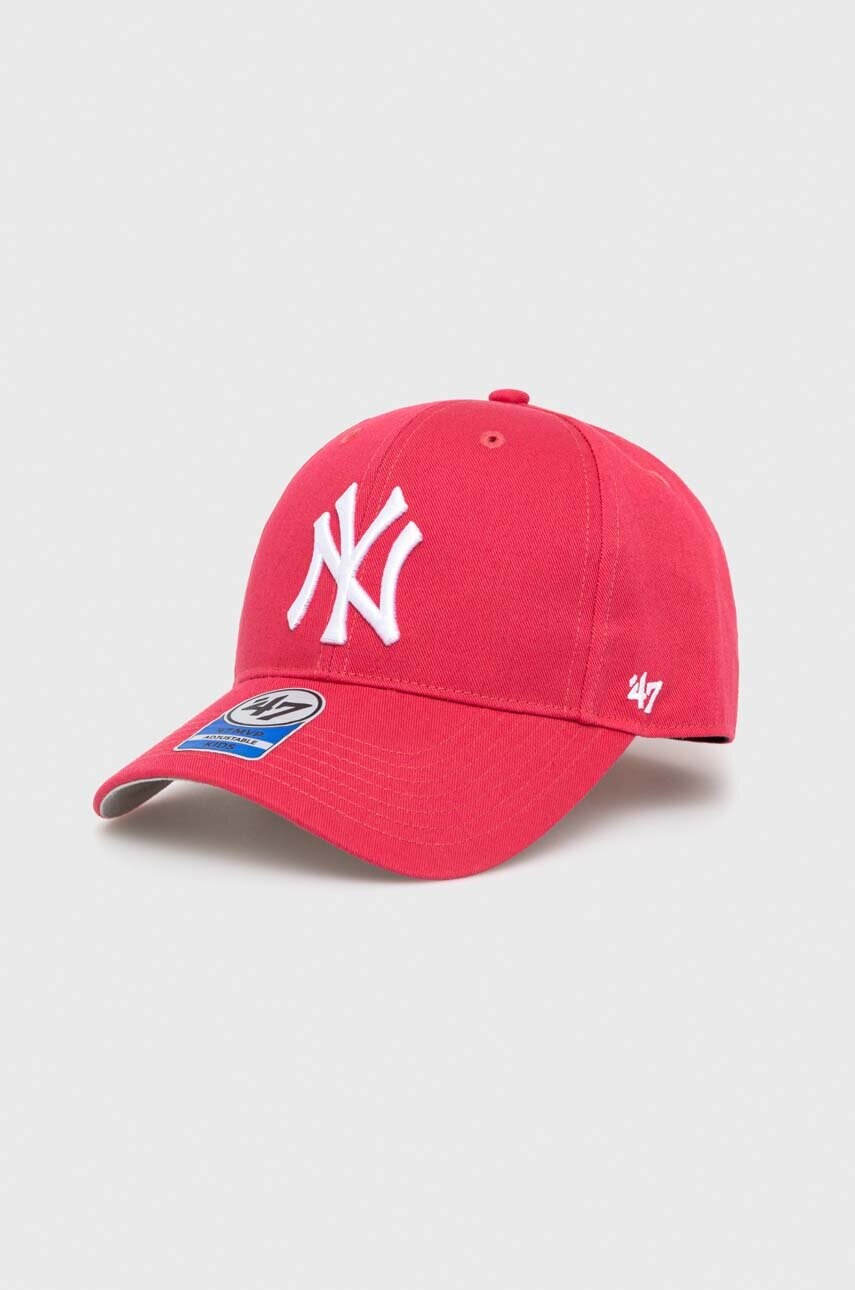 47brand sapca de baseball pentru copii culoarea roz, cu imprimeu