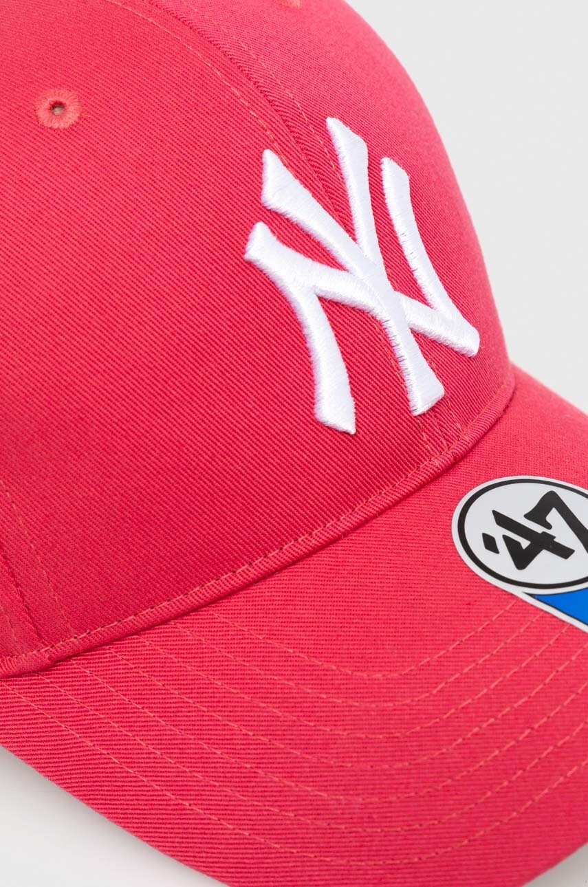Детская кепка 47 brand цвет розовый с аппликацией Детская кепка 47 brand цвет розовый с аппликацией