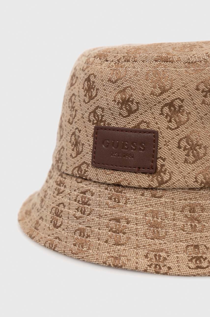 

Шляпа Guess цвет коричневый