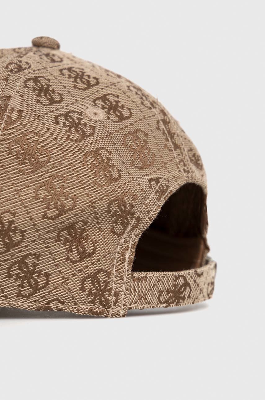 

Кепка Guess цвет коричневый узор