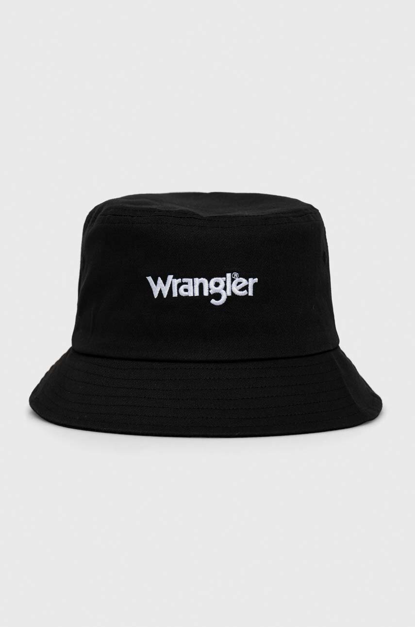 

Шляпа из хлопка Wrangler цвет чёрный хлопковый
