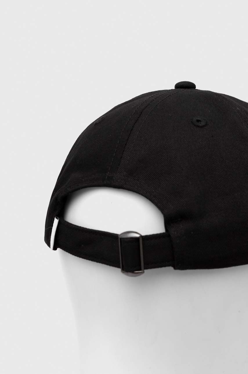 Les Deux șapcă De Baseball Din Bumbac Culoarea Negru, Cu Imprimeu