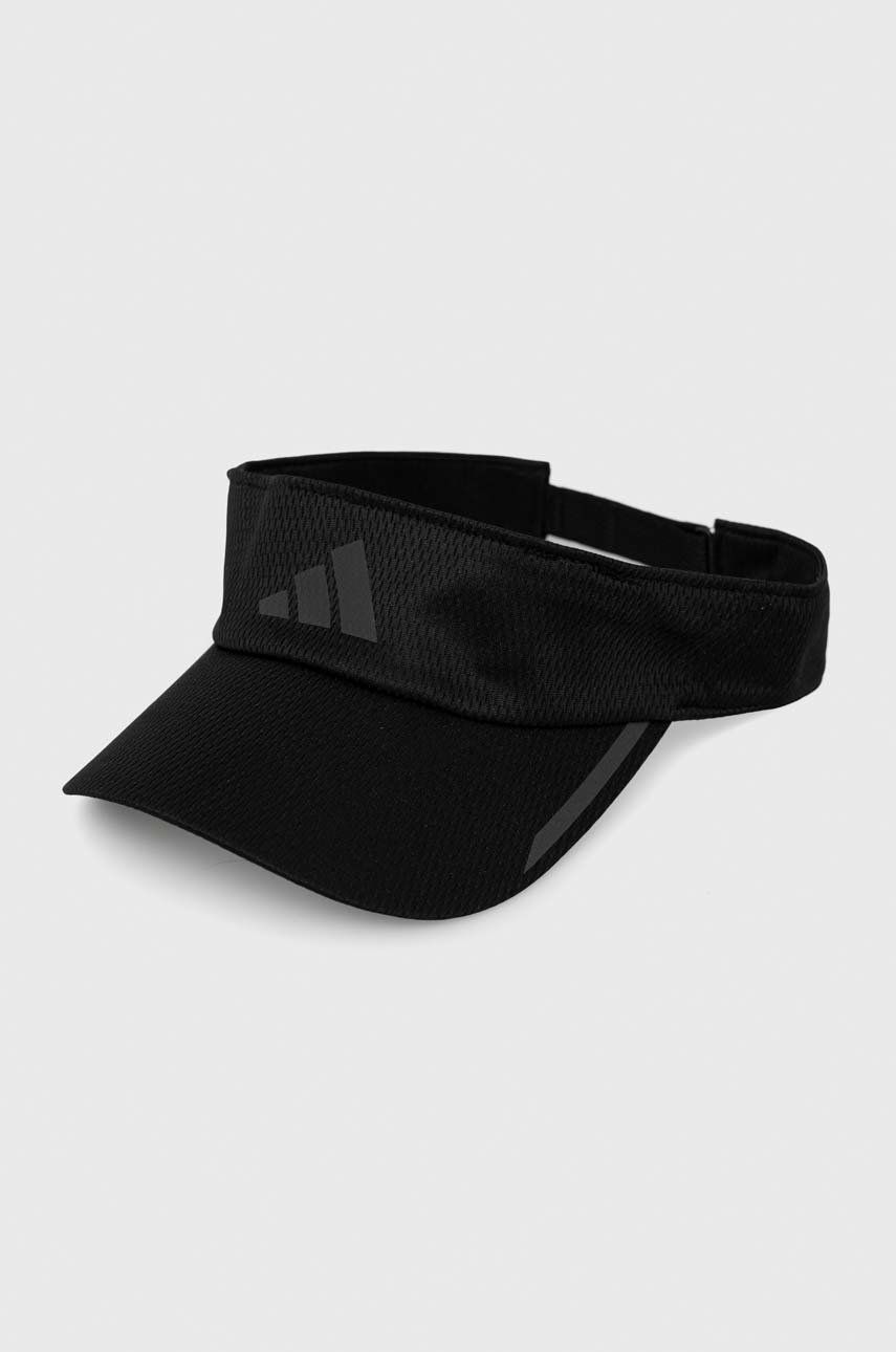 Adidas Performance sapca cozoroc culoarea negru, cu imprimeu