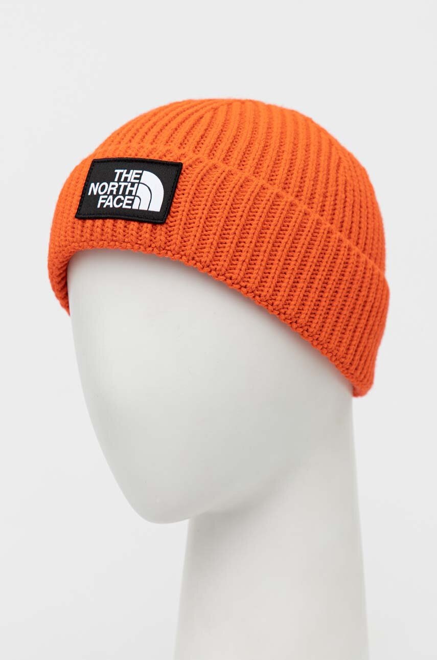 

Шапка The North Face цвет оранжевый