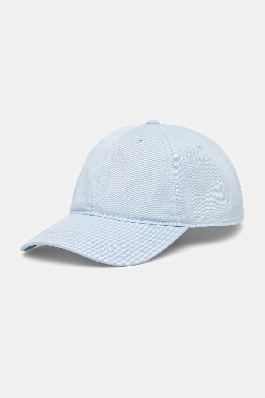 Lacoste șapcă de baseball din bumbac neted