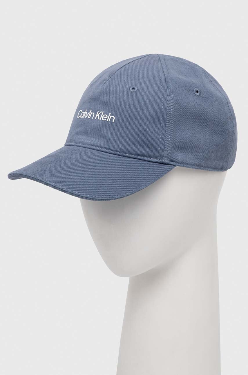 Levně Kšiltovka Calvin Klein Performance CK Athletic béžová barva, s potiskem