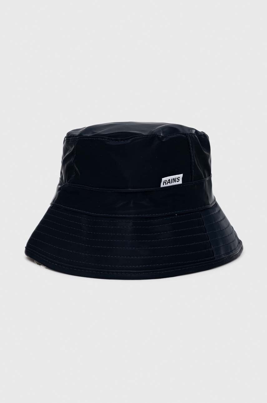 Klobouk Rains 20010 Bucket Hat tmavomodrá barva - námořnická modř -  Hlavní materiál: 100 % Pol