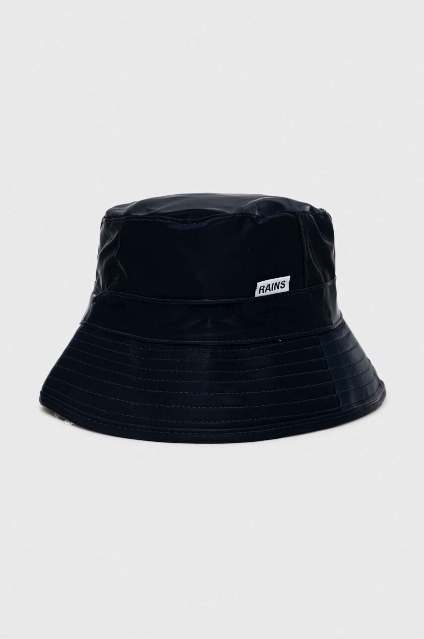 Levně Klobouk Rains 20010 Bucket Hat tmavomodrá barva