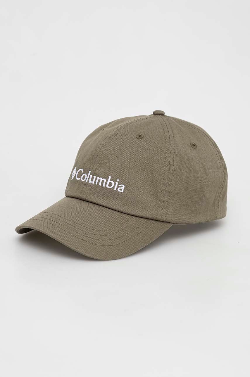 Columbia șapcă Culoarea Verde, Cu Imprimeu 1766611.SS23-101