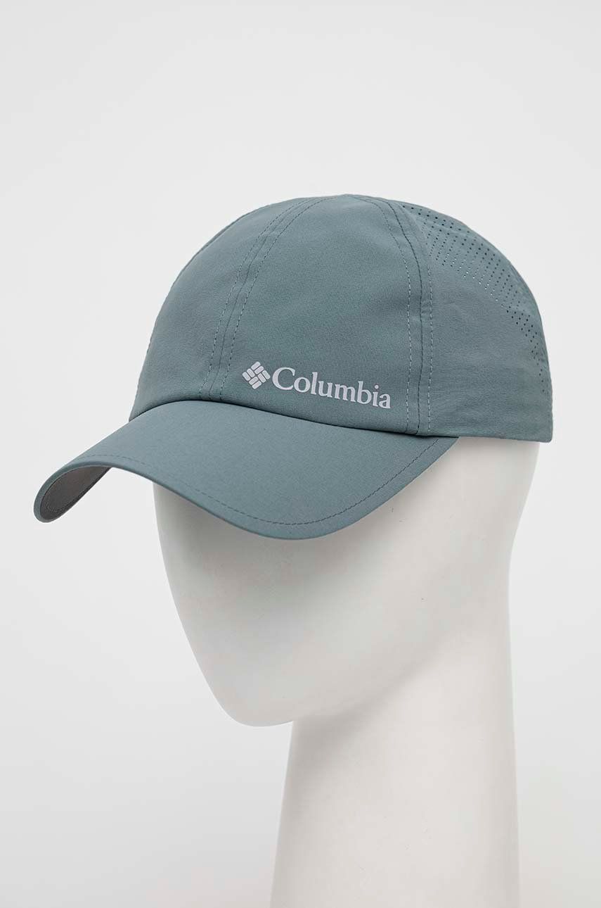 Columbia sapca Silver Ridge III culoarea verde, neted Accesorii imagine noua