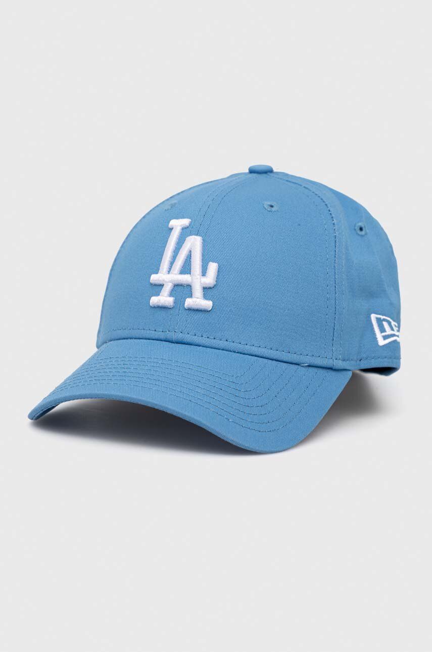 New Era șapcă de baseball din bumbac cu imprimeu, LOS ANGELES DODGERS Accesorii imagine noua